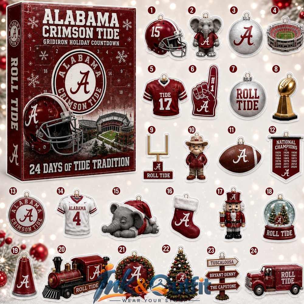 Alabama Crimson Tide x Gridiron Holiday Advent Calendar 2026