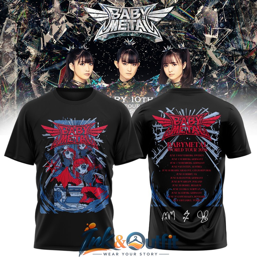 BABYMETAL World Tour 2026 T-Shirt