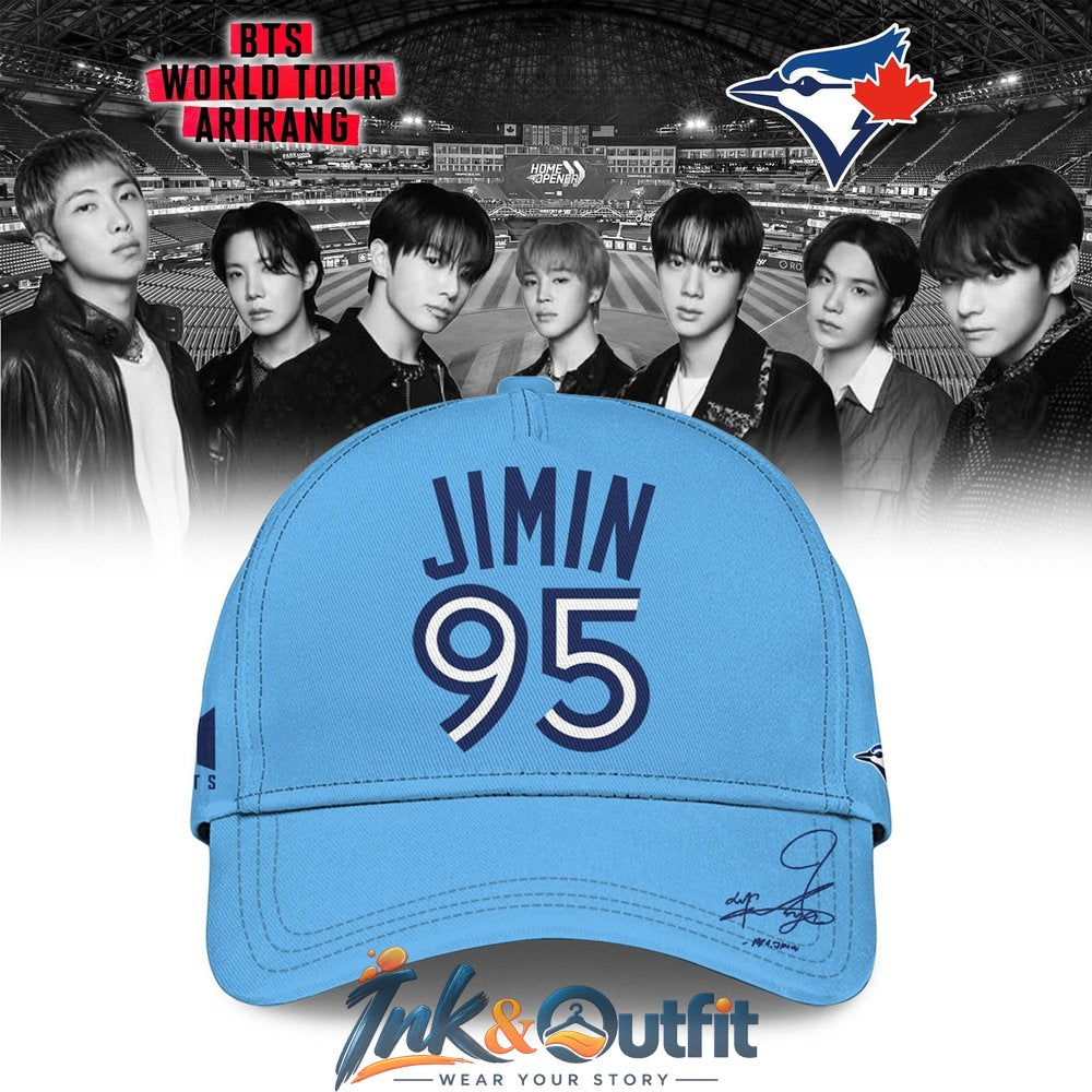 BTS Jimin 95 Toronto Blue Jays Cap