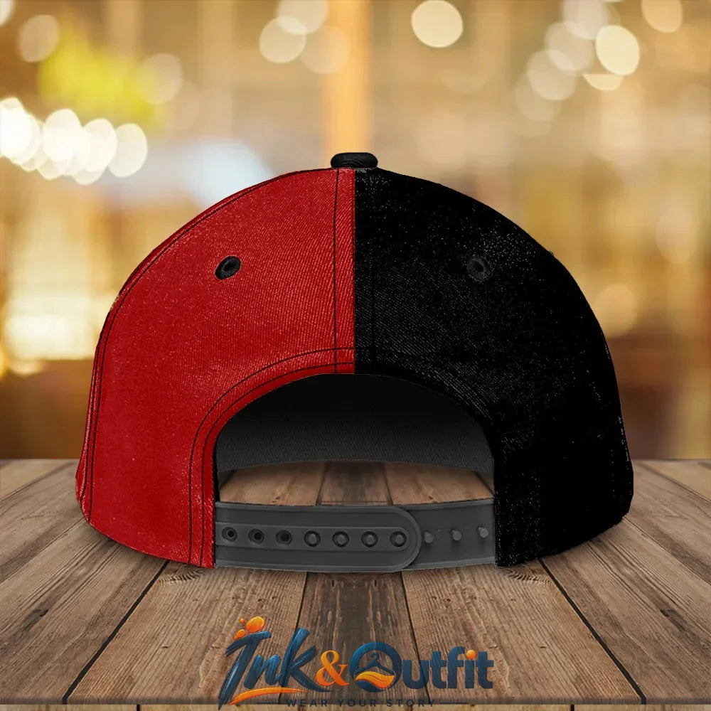 Bon Jovi Forever Tour 2026 Rock Band Red Black Snapback Baseball Cap