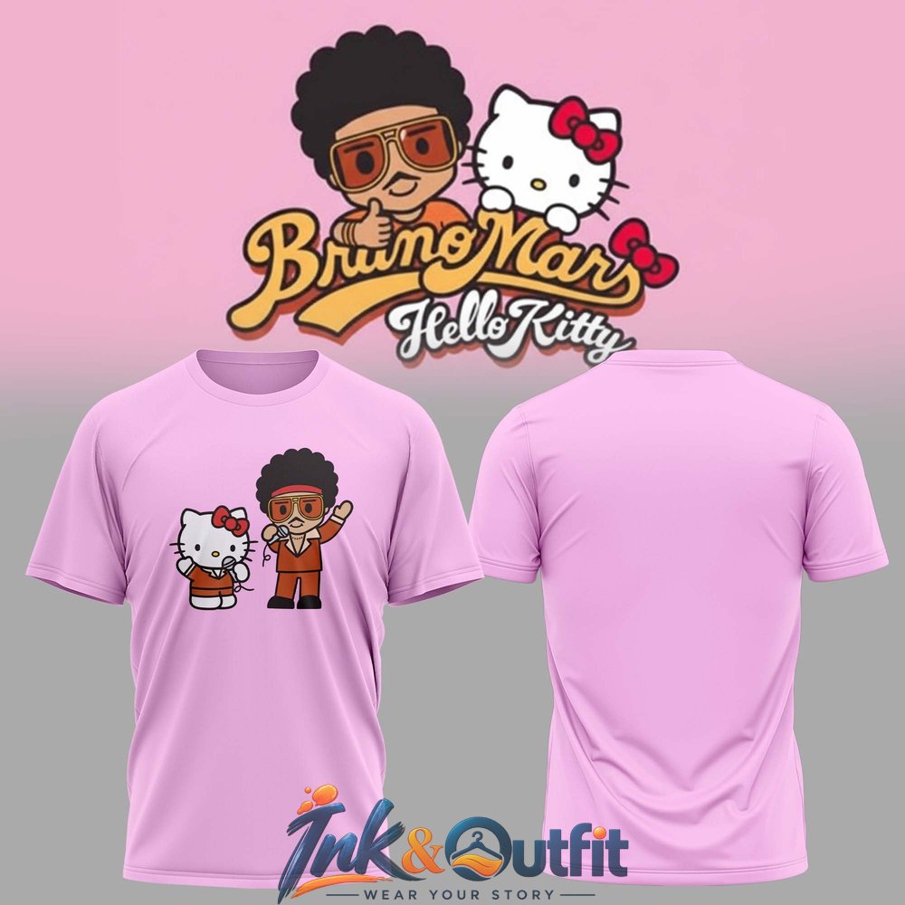Bruno Mars Hello Kitty T Shirt Collection