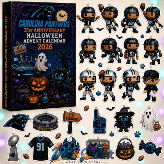 Carolina Panthers x Halloween Advent Calendar 2026
