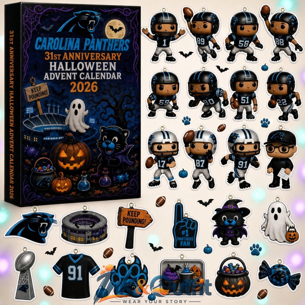 Carolina Panthers x Halloween Advent Calendar 2026