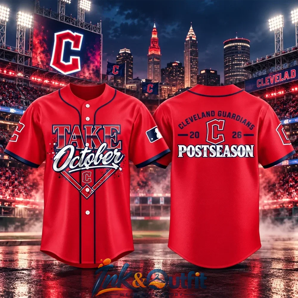 Cleveland Guardians Division Series Champions Baseball Jersey