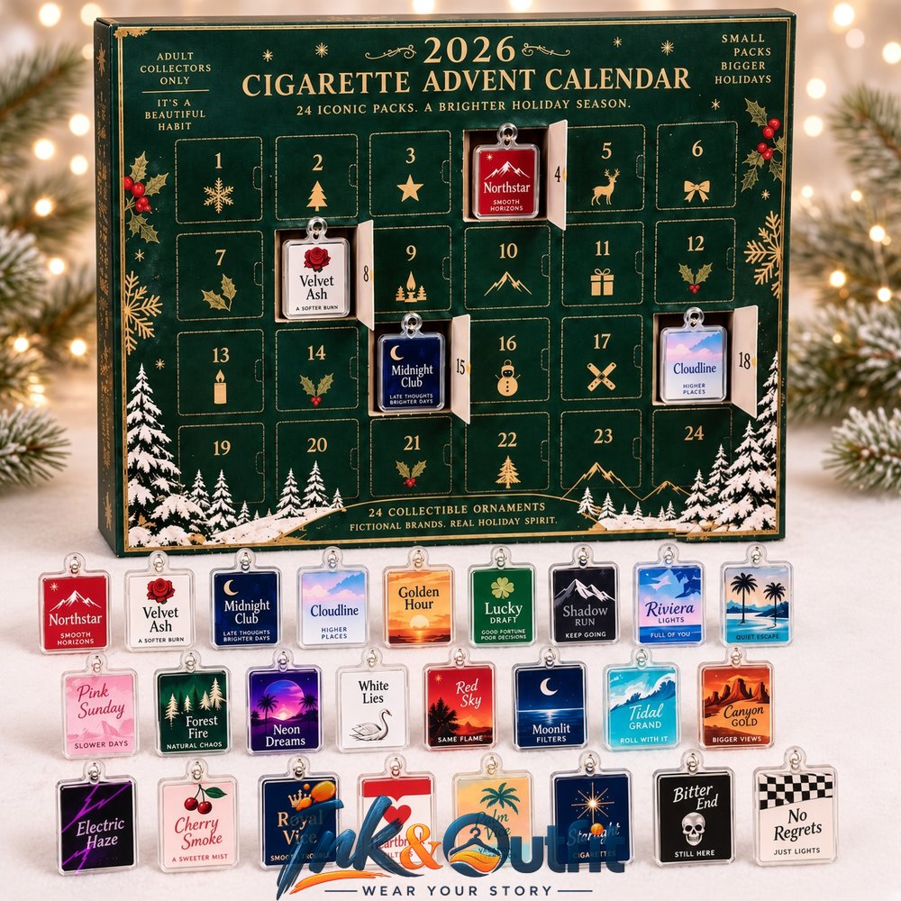 Collectible Cigarette Ornament Advent Calendar