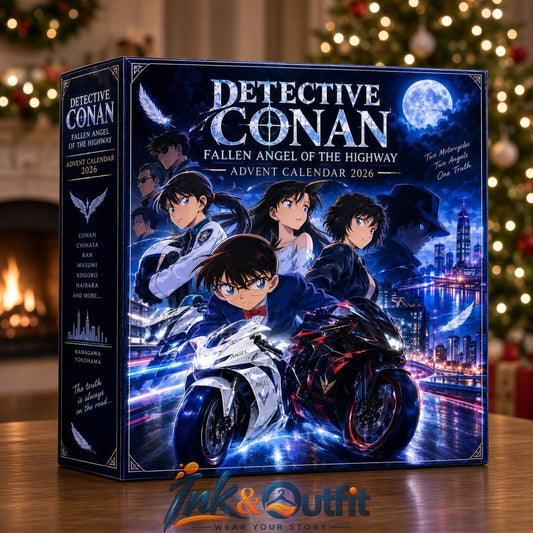 Detective Conan Fallen Angel Of The Highway 2026 Advent Calendar 24 Unique Acrylic Ornaments for Anime Fans