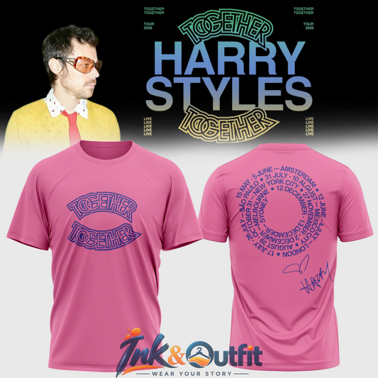 Harry Styles Together Together Tour 2026 T-Shirt Concert Merch Tee