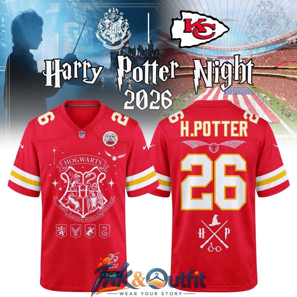Kansas City Chiefs Harry Potter Night 2026 Football Jersey