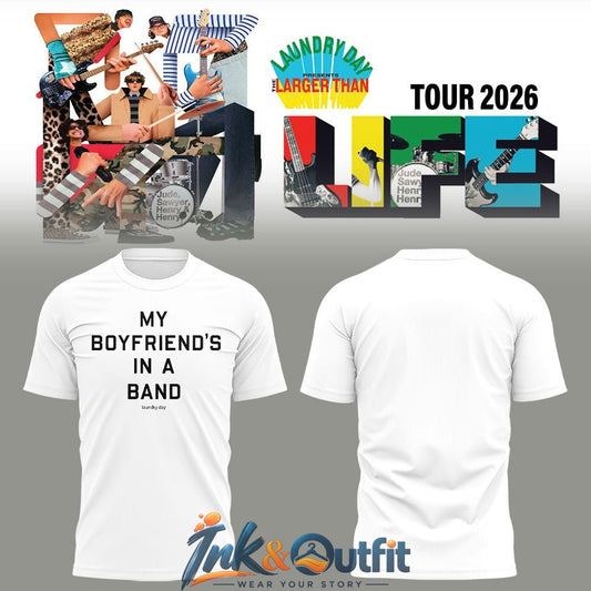 Laundry Day The Larger Than LIFE Tour 2026 Tee