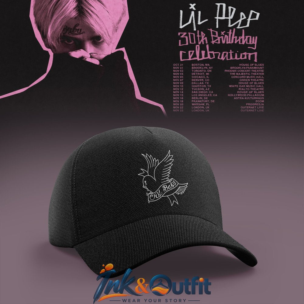 Lil Peep 30th Birthday Celebration 2026 Tour Special Hat