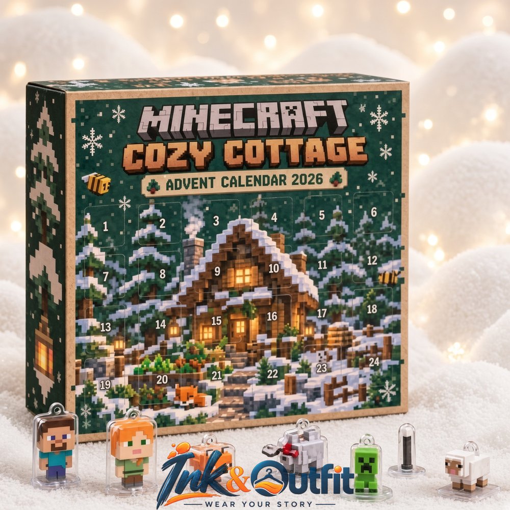Minecraft 24 Days of Cozy Builds Calendar