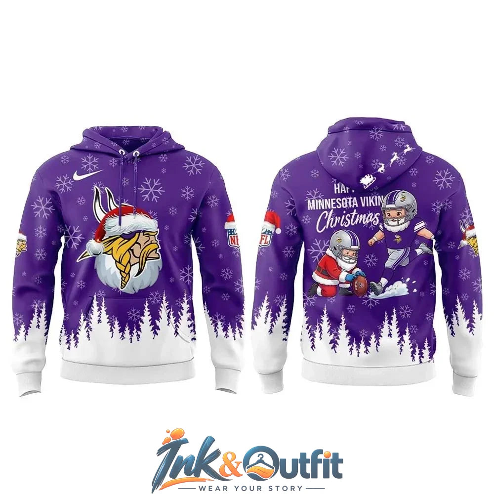 Minnesota Vikings Christmas 2026 Hoodie