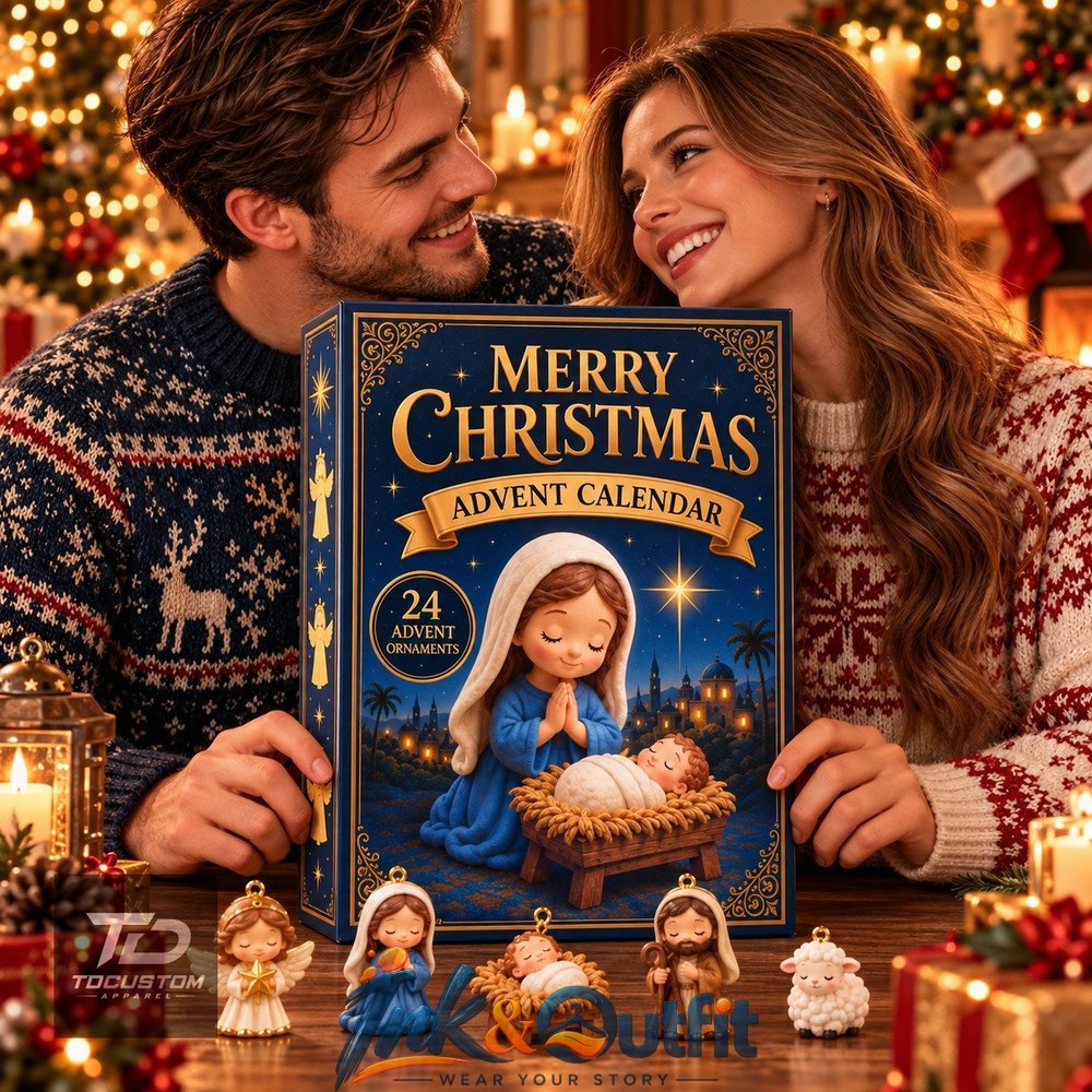 Nativity Scene Advent Calendar Calendar 2026