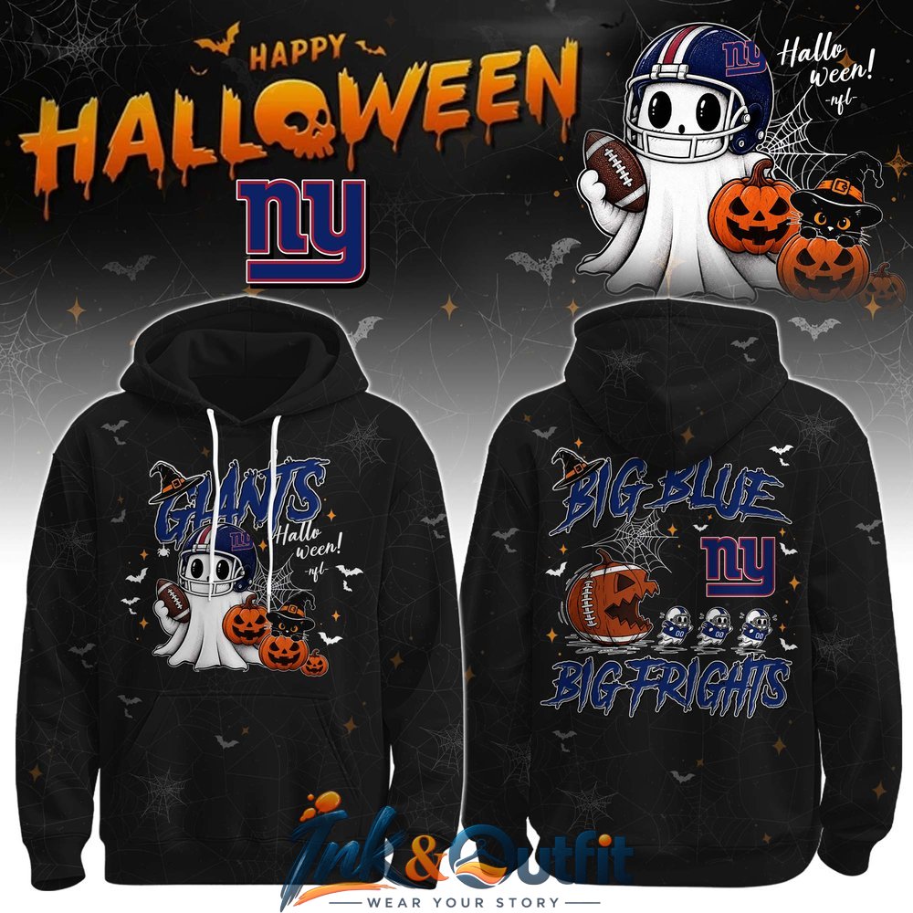 New York Giants Happy Halloween Hoodie
