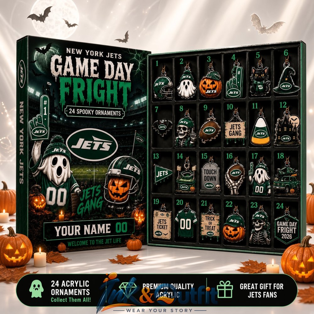 New York Jets x NFL Halloween 2026 Blind Box Advent Calendar Game Day Fright