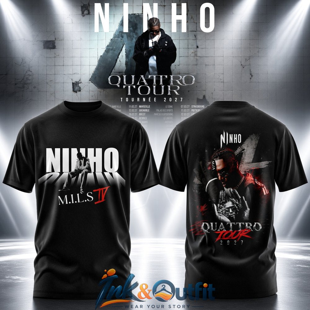 Ninho M I L S IV Quattro Tour 2027 T Shirt