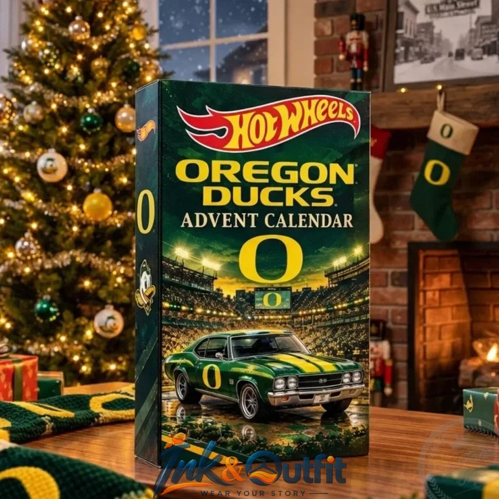 Oregon Ducks Hot Wheels Advent Calendar 2026