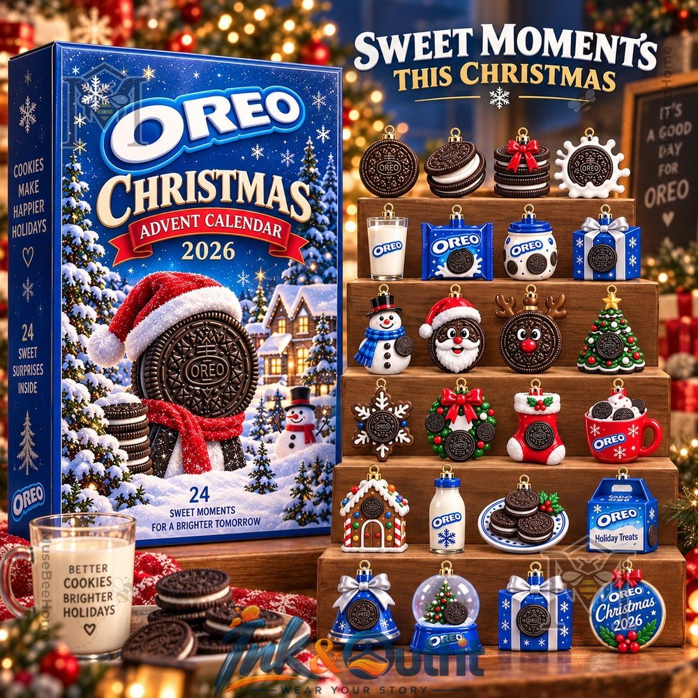 Oreo Cookie Treat 2026 Christmas Countdown Holiday Calendar