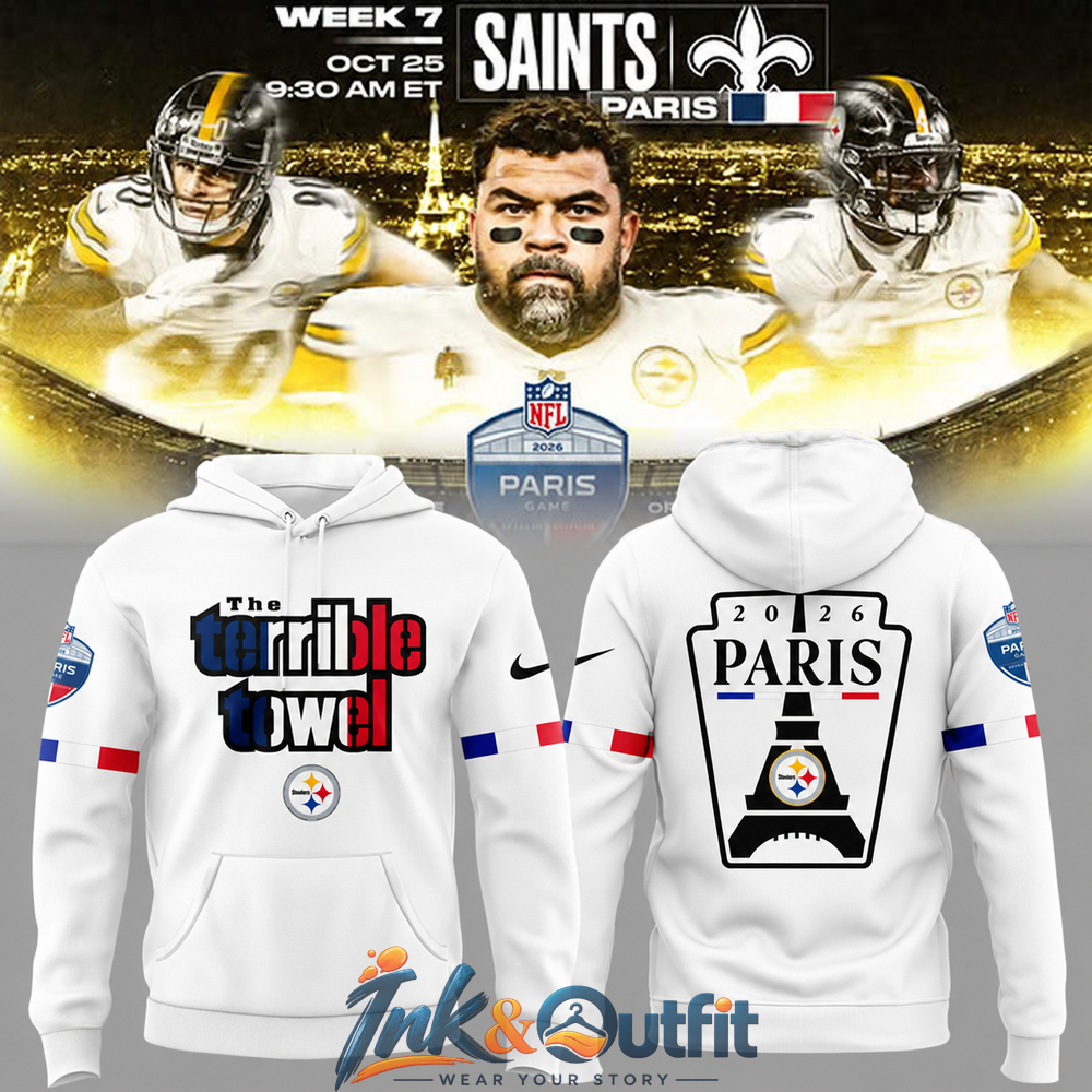 Pittsburgh Steelers Paris Game 2026 Hoodie