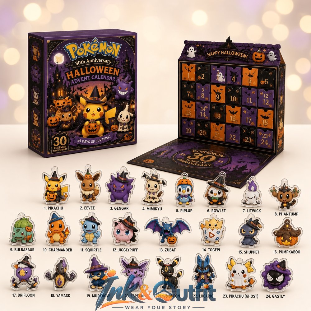Pokemon 30th Anniversary Halloween Advent Calendar 2026