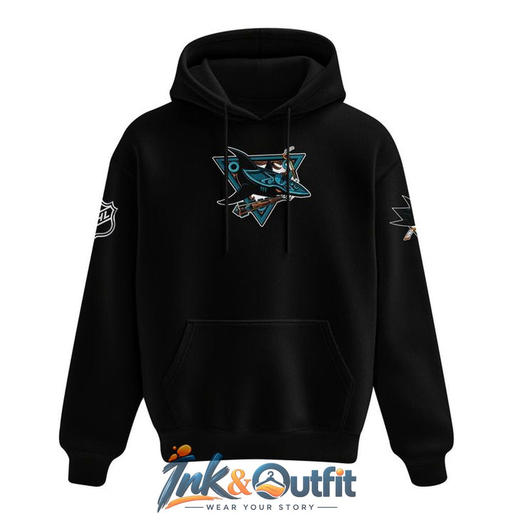 San Jose Sharks x Hispanic Heritage Month Sharks on the Hoodie