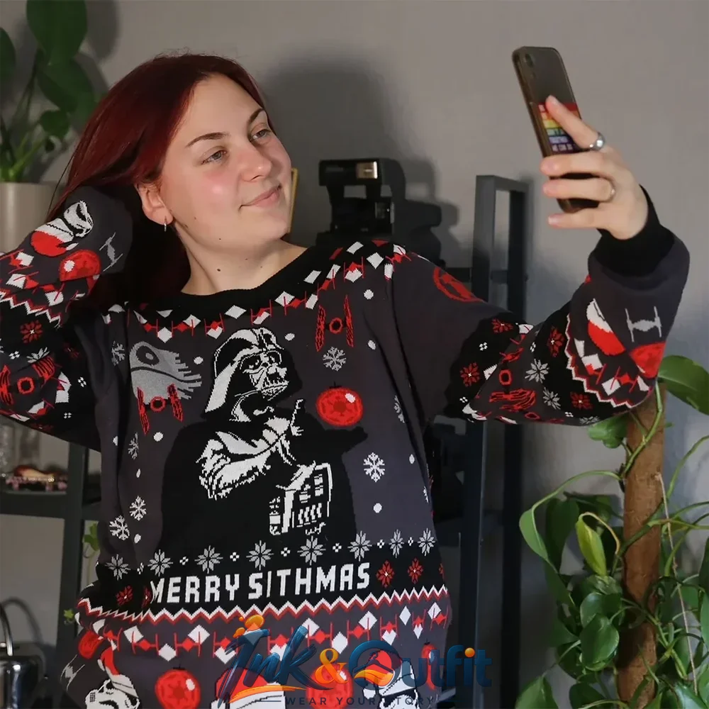 Star Wars Darth Vader Merry Sithmas Ugly Sweater
