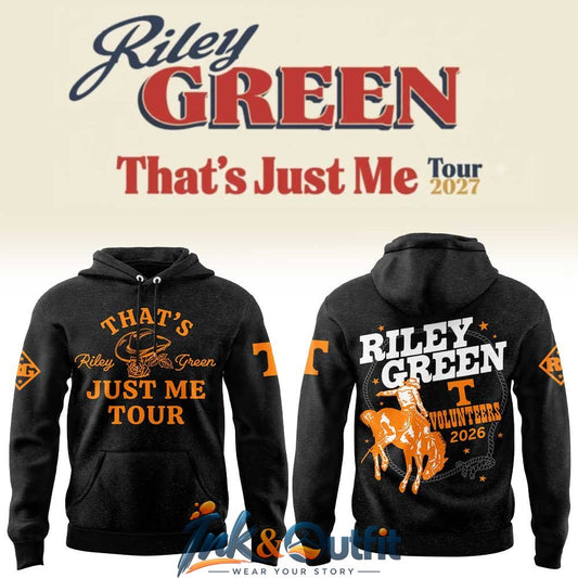 Tennessee Volunteers Riley Green Thats Just Me Tour Hoodie