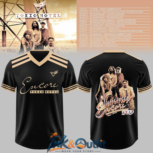 Tokio Hotel - Summer encore tour 2027 Football Jersey