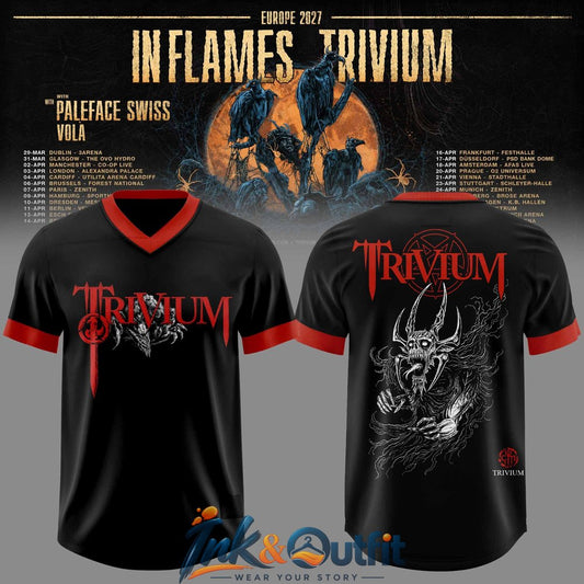 Trivium × In Flames Europe Tour 2027 Football Jersey