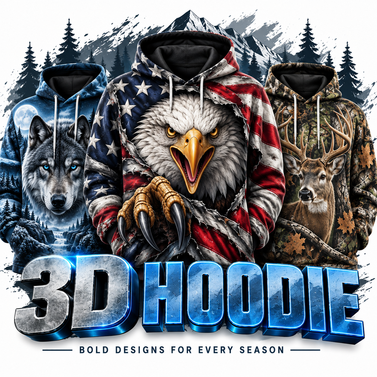 3D Hoodie