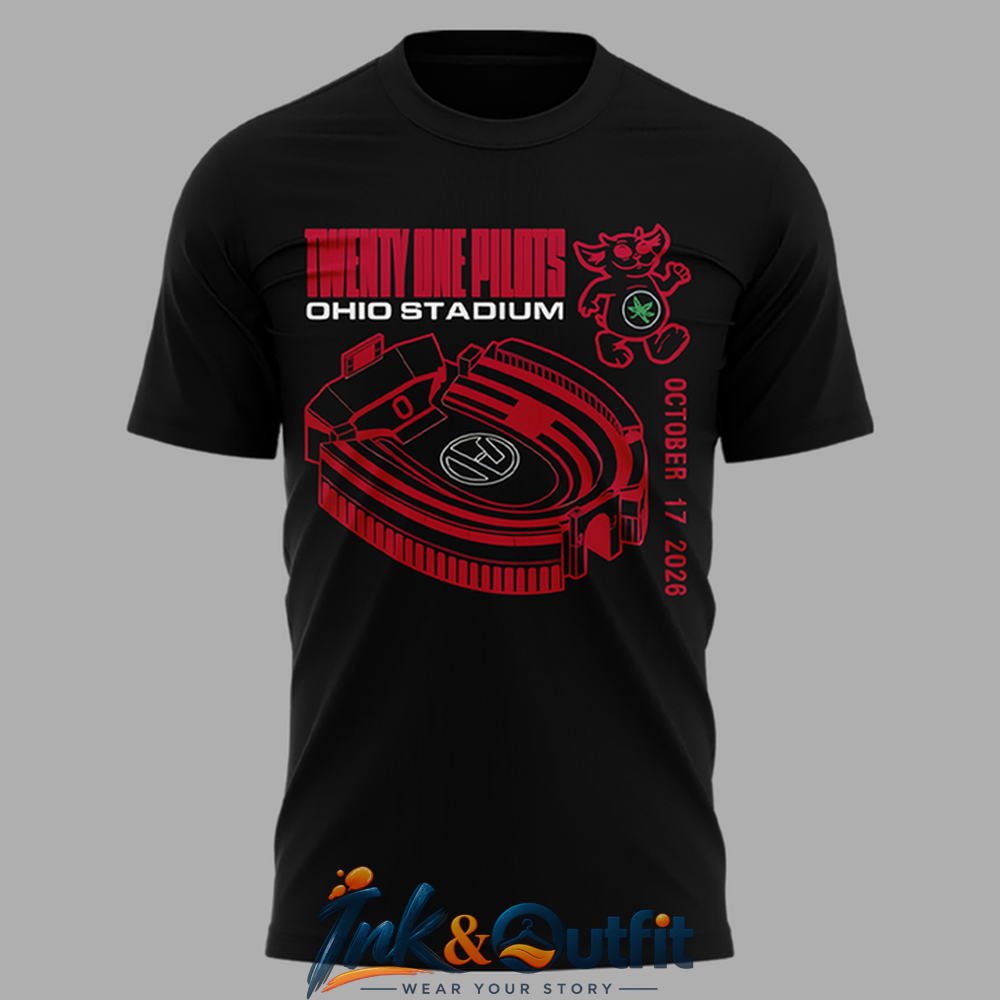 01 Twenty One Pilots X Ohio State Buckeyes Ohio Stadium T Shirt