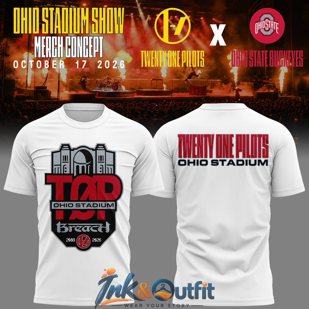 04 Twenty One Pilots X Ohio State Buckeyes Ohio Stadium T Shirt