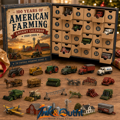 100 Years of American Farming Christmas Countdown Calendar