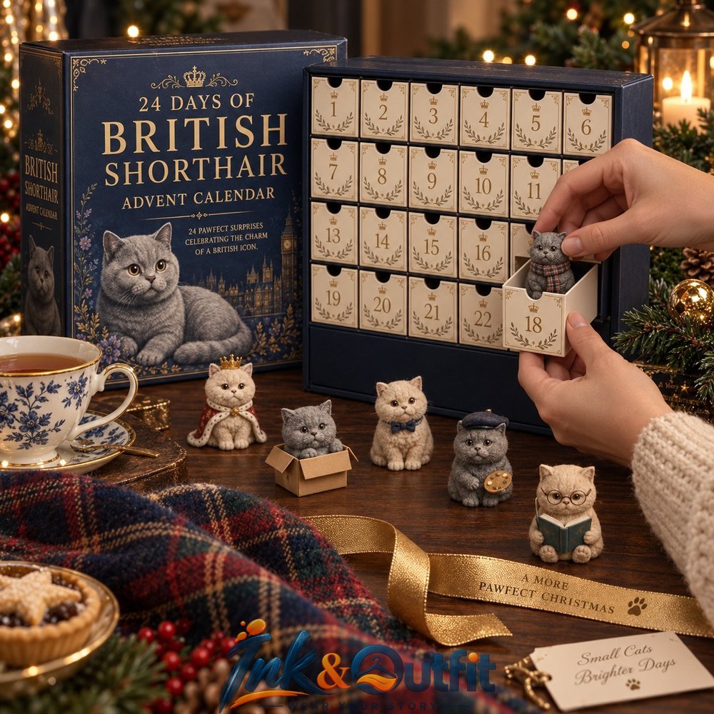 24 Days of BritishShorthair Blind Box Advent Calendar