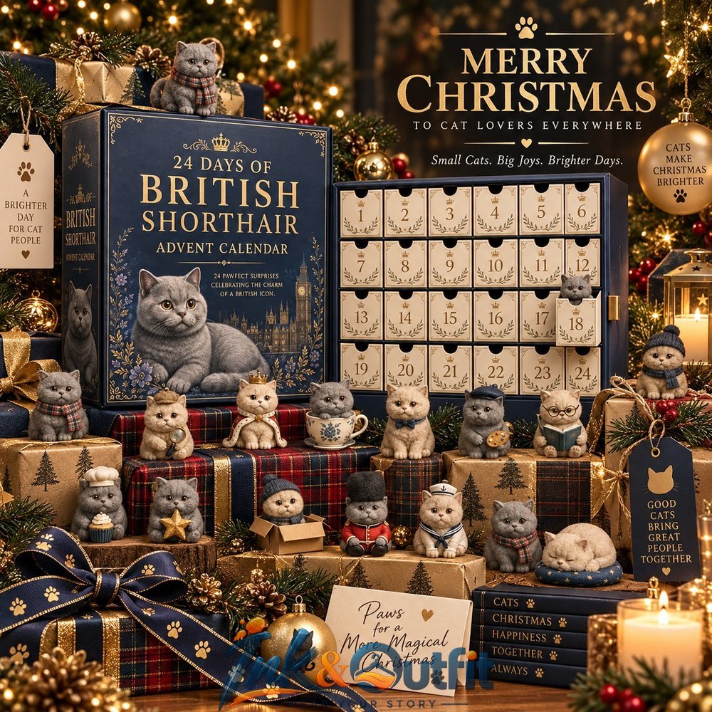 24 Days of BritishShorthair Blind Box Advent Calendar