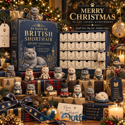 24 Days of BritishShorthair Blind Box Advent Calendar