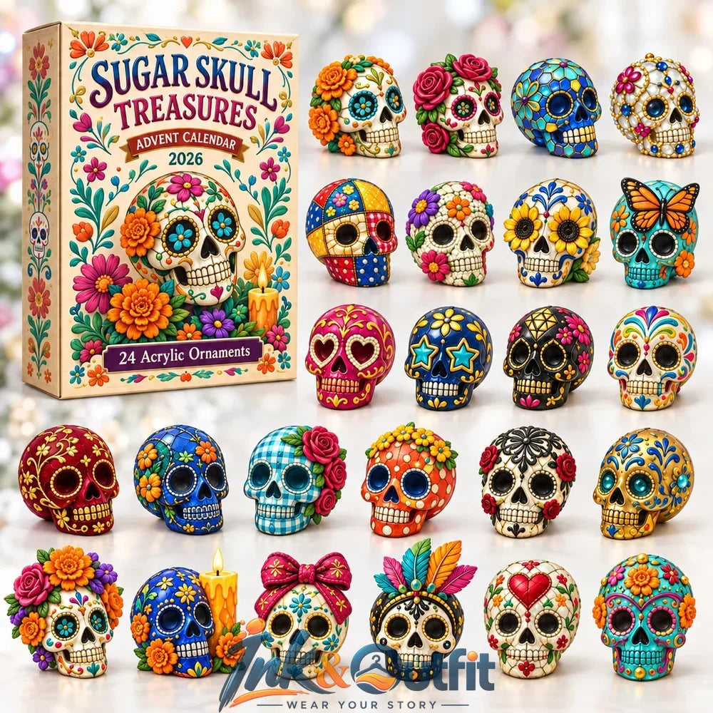 24 Days of Sugar Skull Treasures Advent Calendar Calendar
