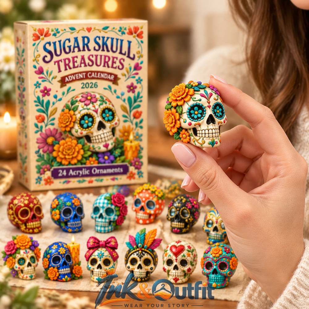 24 Days of Sugar Skull Treasures Advent Calendar Calendar