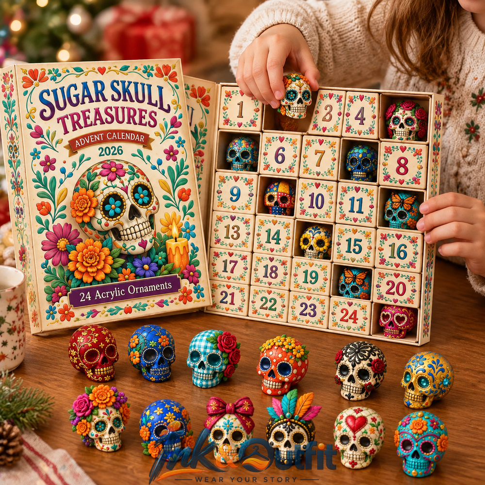 24 Days of Sugar Skull Treasures Advent Calendar Calendar