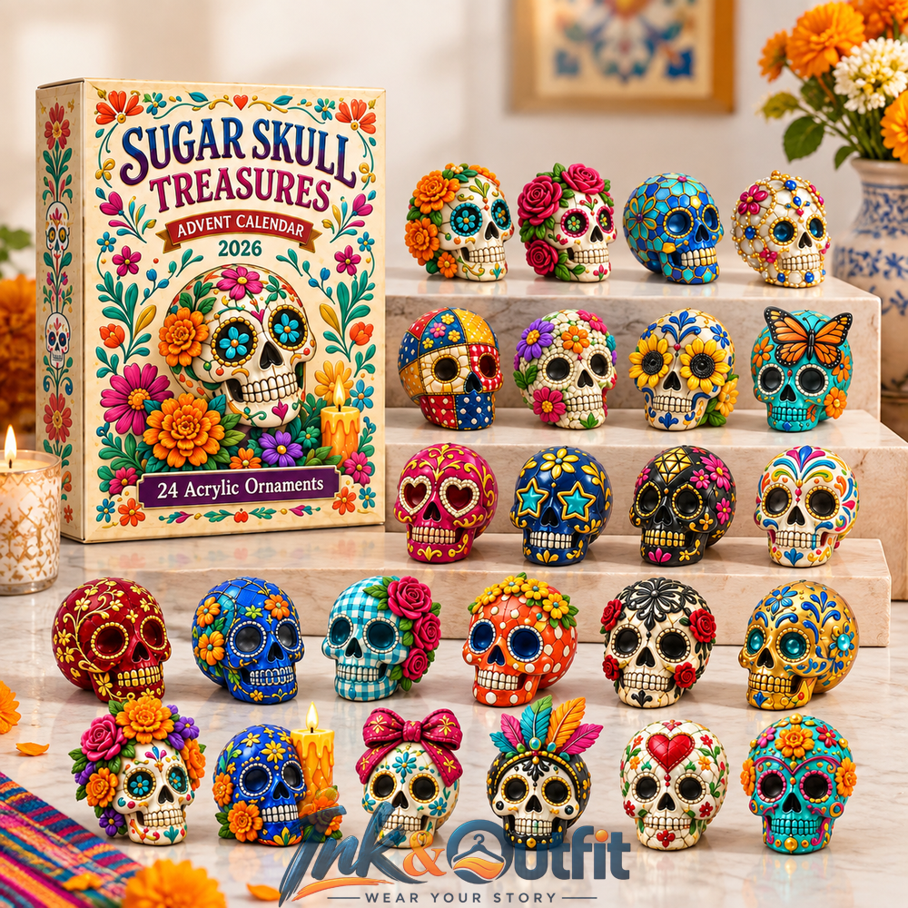 24 Days of Sugar Skull Treasures Advent Calendar Calendar