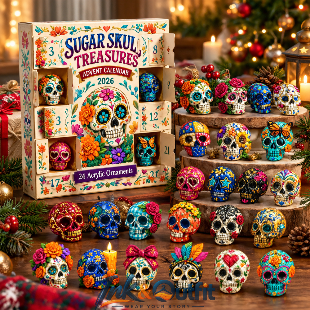 24 Days of Sugar Skull Treasures Advent Calendar Calendar