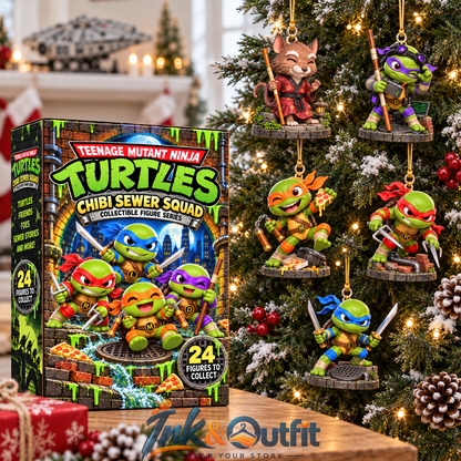 24 Days of Teenage Mutant Ninja Turtles Advent Calendar Calendar