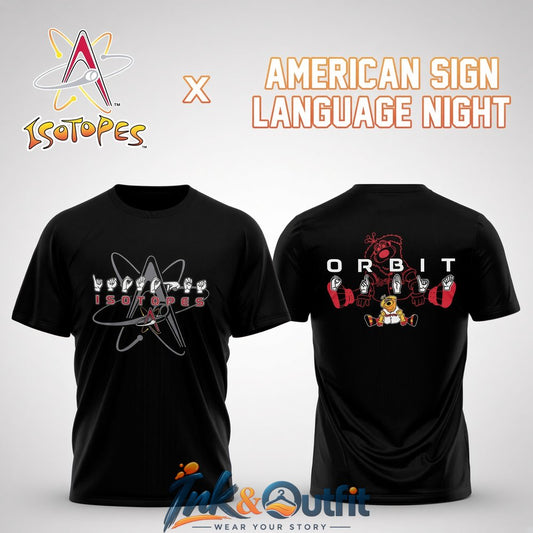 Albuquerque Isotopes American Sign Language Night T-Shirt