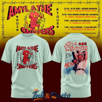 Amyl and The Sniffers AUS Tour 2027 Band Shirt