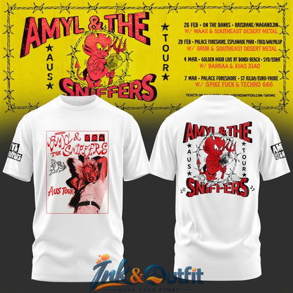 Amyl and The Sniffers AUS Tour 2027 Band Shirt