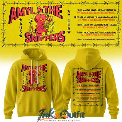 Amyl and the Sniffers Australia Tour 2027 Hoodie