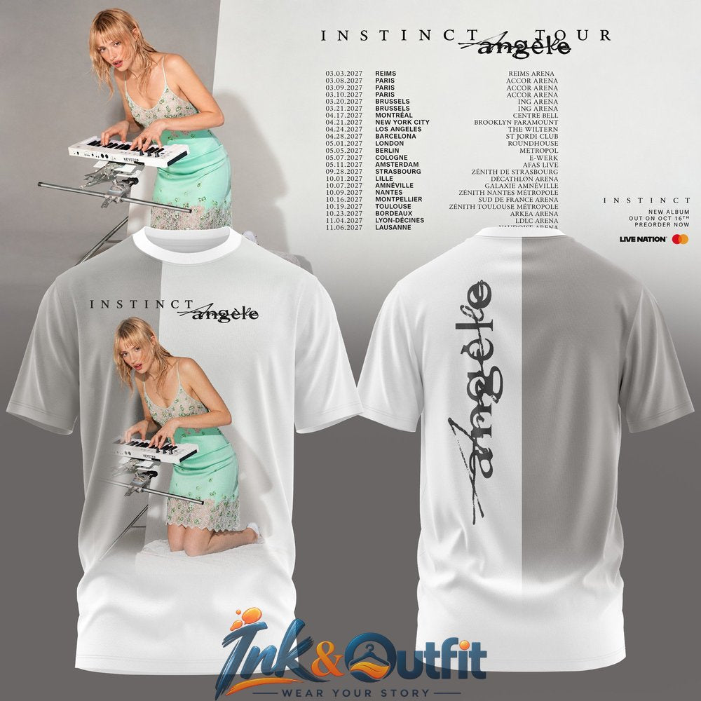 Angele Instinct Tour 2027 T Shirt