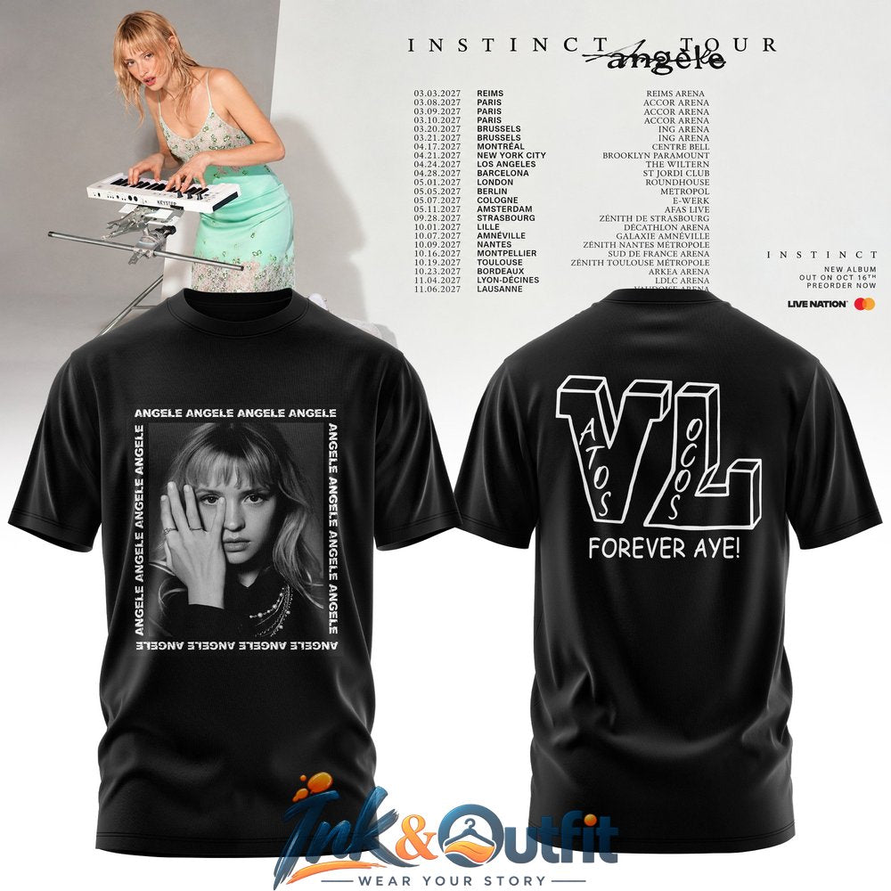 Angele Instinct Tour 2027 T Shirt