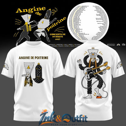 Angine de Poitrine Concert 2027 T Shirt