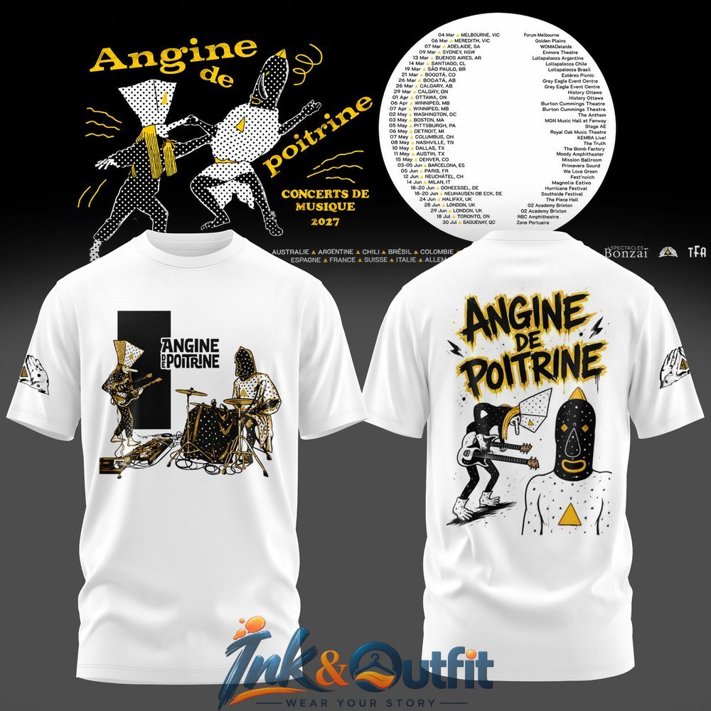 Angine de Poitrine Concert 2027 T Shirt